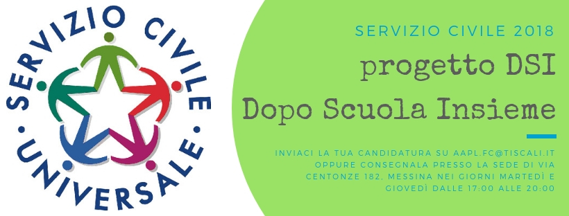 servizio civile 2018